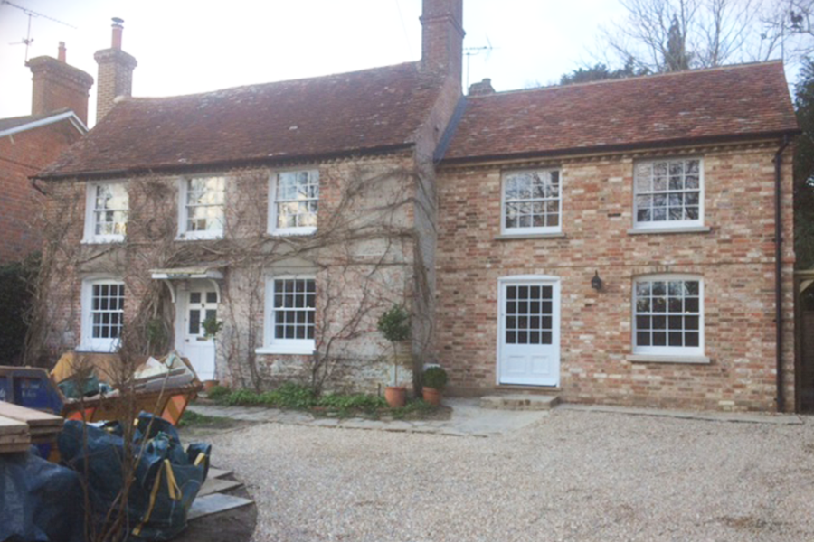 extension to a Grade II listed building
